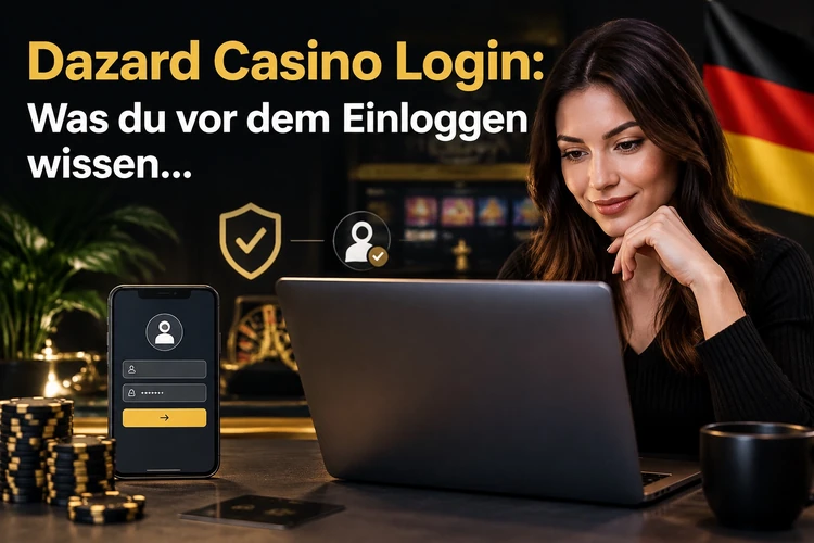 Dazard Casino Login: Was du vor dem Einloggen wissen solltest