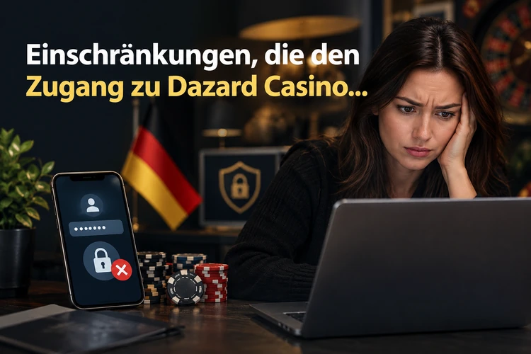 Einschränkungen, die den Zugang zu Dazard Casino blockieren können